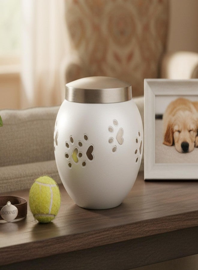 ESPLANADE Brass Cremation urn Memorial Container Jar Pot for Pets | Dog Urns | Cat Urns| Pet Urns| Metal Urns | Burial Urns | Memorial Keepsake Urns. - Image 1